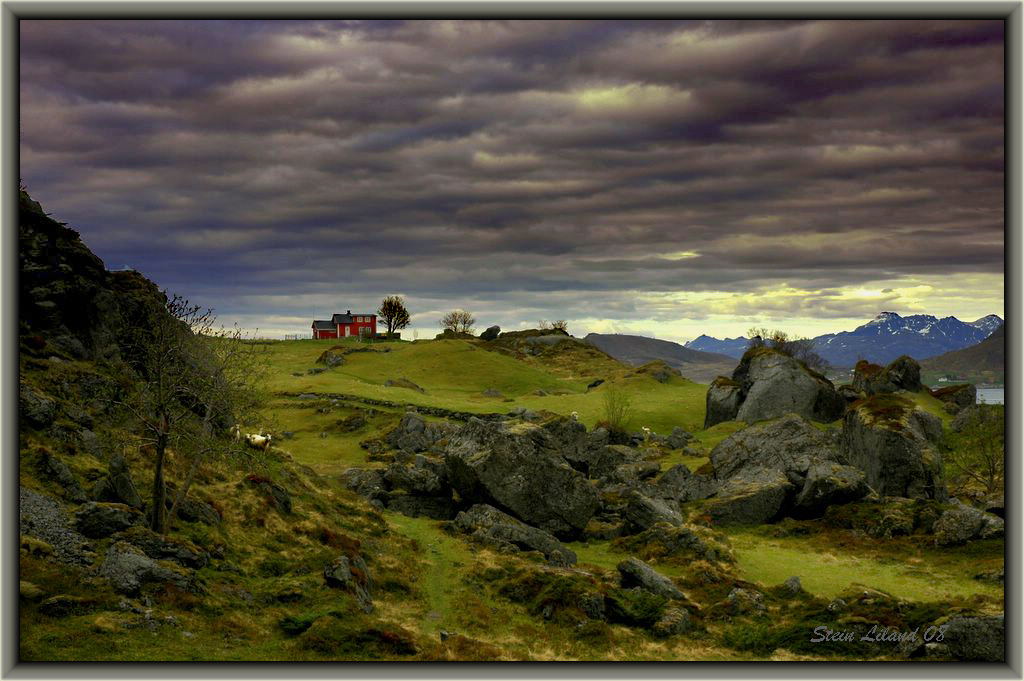 Old Farm at Andlopen, Nothern Norway