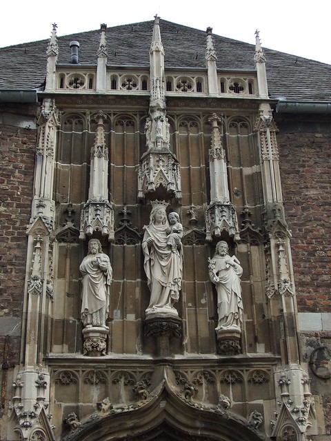 Eingang zur Aachener Domschatzkammerm