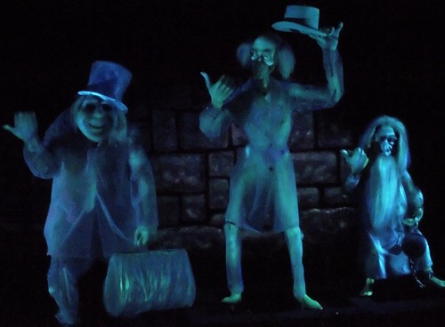 Disney - The Haunted Mansion - Hitchhiking Ghosts - Ah, there you are, and just in time! There's a little matter I forgot to mention. Beware of hitchhiking ghosts! (Explored) by Express Monorail