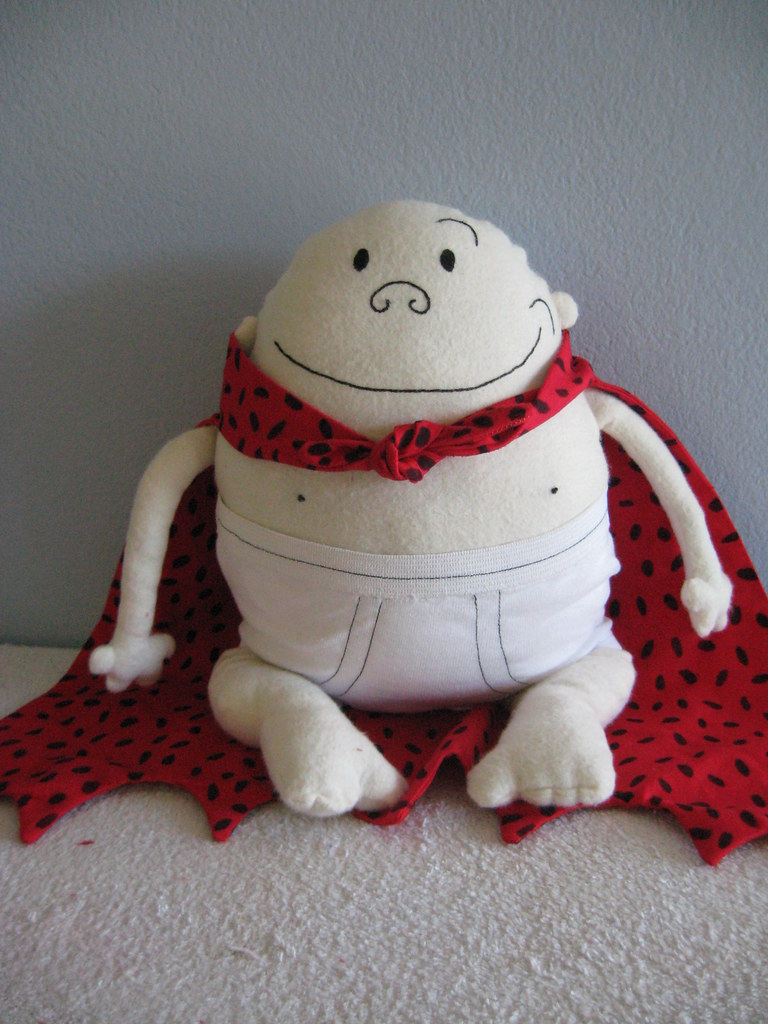 capt upants, Captain Underpants doll for Nathan's birthday.…