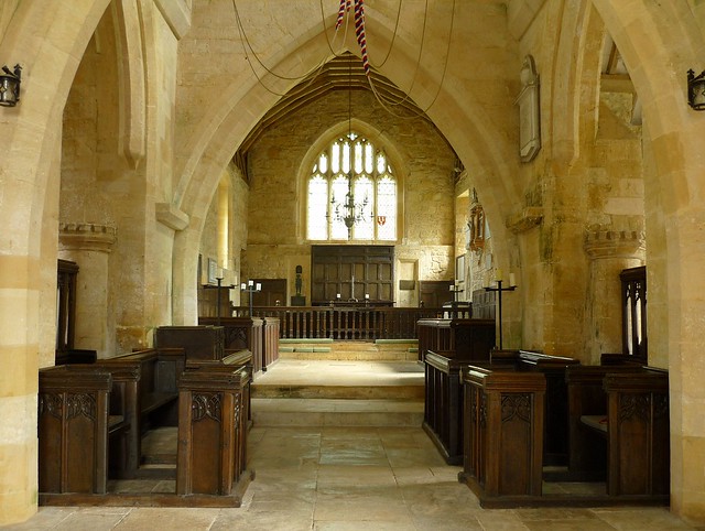Interior of St Eadburgha's Church, Broadway, Worcestershire