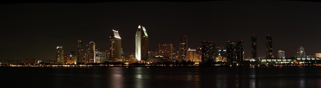 Downtown San Diego - panorama by San Diego Shooter