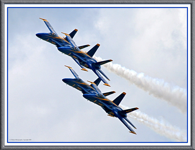 Blue Angels Painting