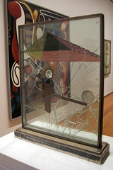 NYC - MoMA: Marcel Duchamp's To Be Looked At (from the Other Side of the Glass) with One Eye, Close To, for Almost an Hour