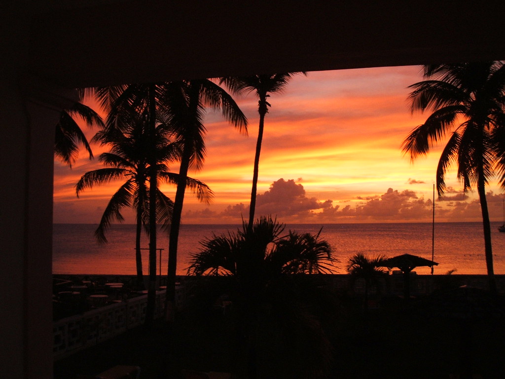 Sunset In St Lucia 2
