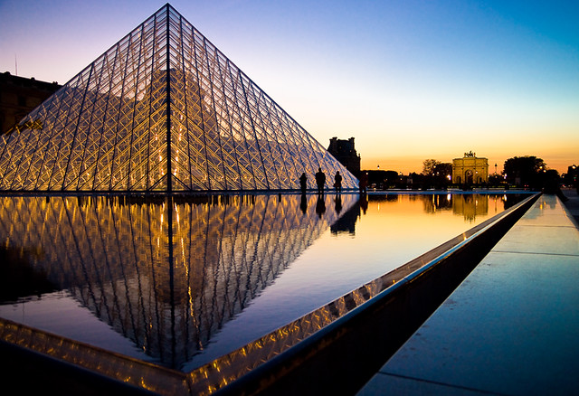 Le Louvre - Sunset