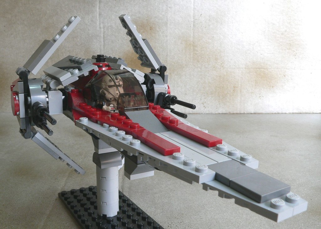 Star Lego 6205 V-Wing Fighter 05 V-Wing Fighter r… | Flickr