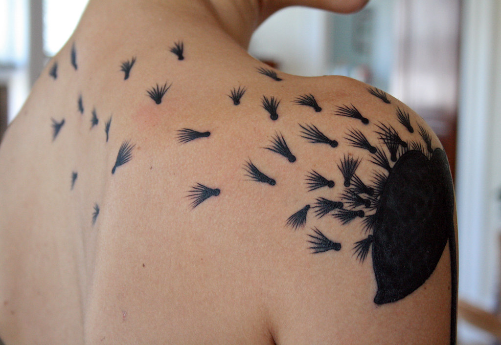 mk's milkweed tattoo
