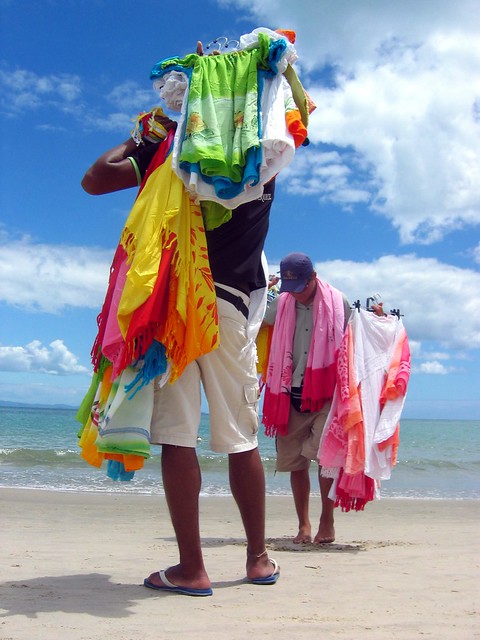 Vendedores de la playa - Canasvieiras - Florianopolis