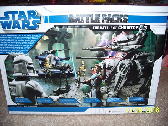 Target Exclusive - Star Wars: The Clone Wars - Battle Packs: The Battle of Christophsis (back 1)