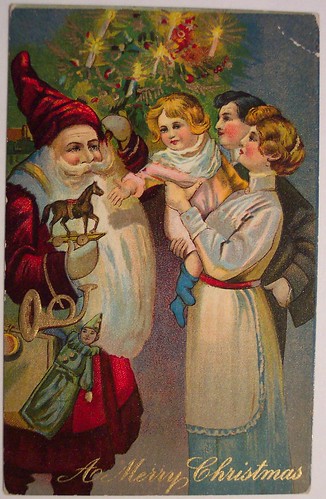 Vintage Christmas Postcard - Santa | Dave | Flickr