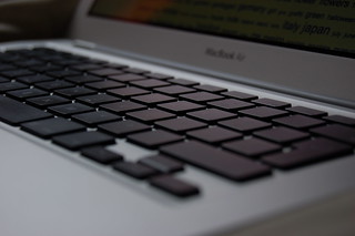MacBook Air keyboard | Just nice lines and colours | Sam | Flickr