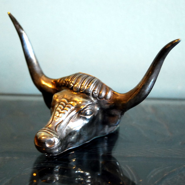 Steer ring holder or paperweight