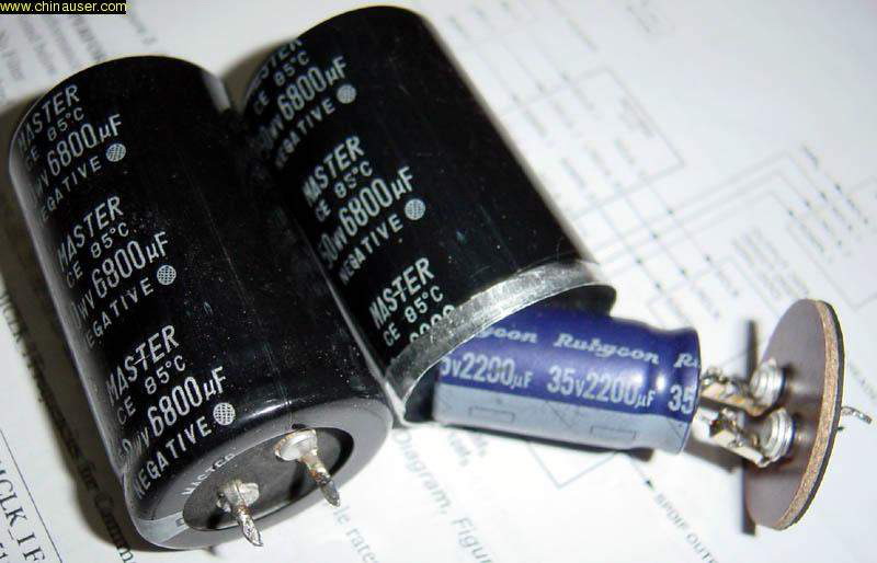 FAKE chinese-made capacitors