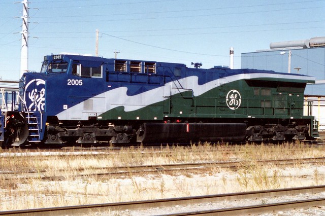 GECX 2005 | GE ES44AC demo #2005 | John Fenske | Flickr