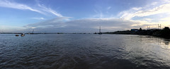 Cambodia Vietnam Border on the Mekong River