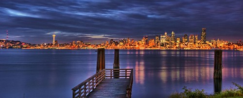 Seattle Pan HDR--Over 20k Views by Andrew E. Larsen