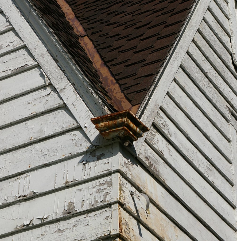 Valley and gutter outlet detail, House with no back yard Flickr