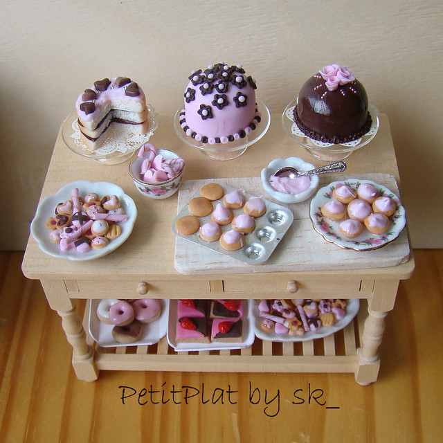 Miniature Food Pink Tea Party!
