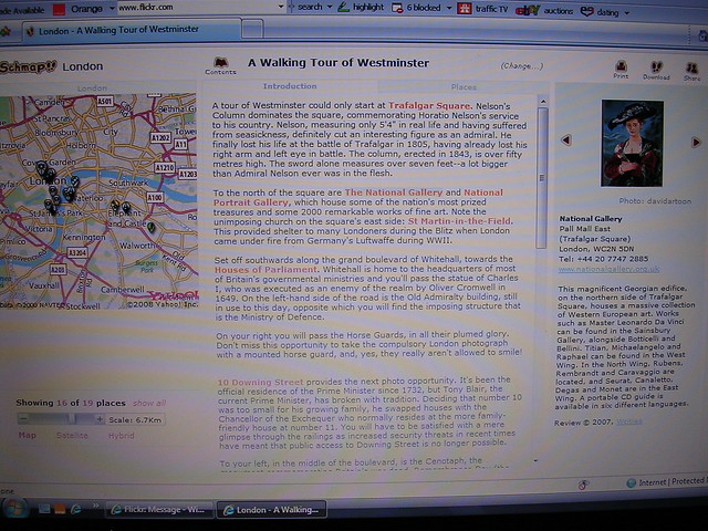 My painting makes it to Schmap London Guide - Fifth Edition. ~ Thank you very much Schmap Guides ! ..... (EXPLORE#327)