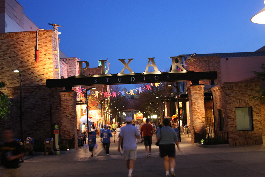 Pixar Place Entrance | The Pixar Studios district at Disney'… | Flickr
