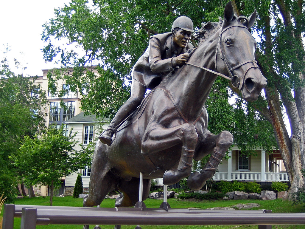 Big Ben Famous Horse Statue in Perth Ontario