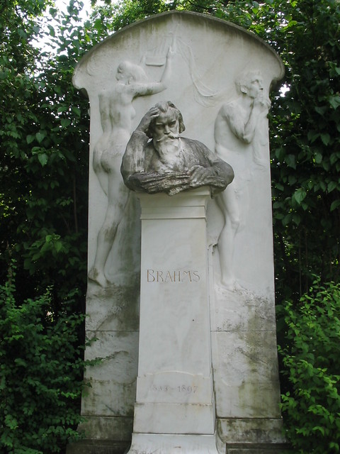 Tomb of Johannes Brahms (1833-1897) - Composer and Pianist