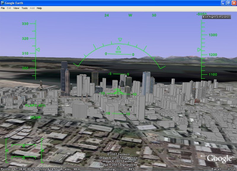 How to Use Google Earth Flight Simulator 