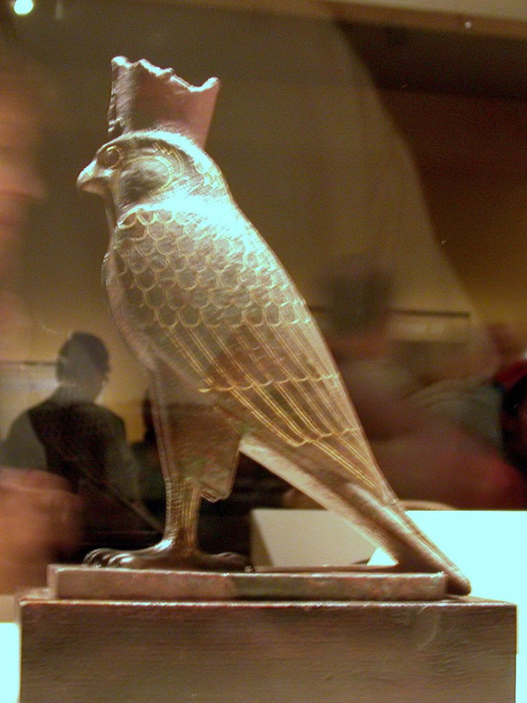 Falcon-headed god Horus