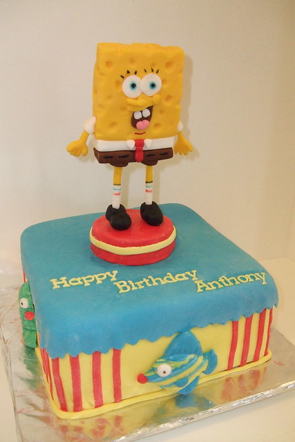 Spongebob Circus Cake