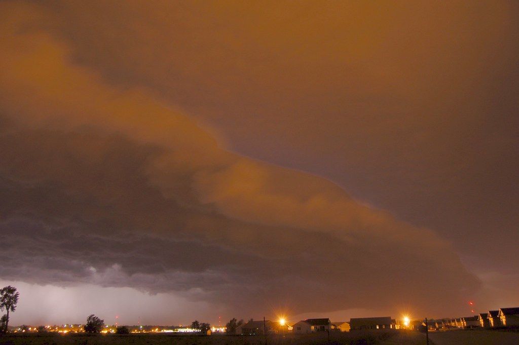 070108 - Late Night & Ominous July Shelf Cloud... | July 1, … | Flickr