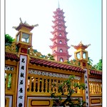 Tran Quoc Pagoda, Ho Tay  河内,西湖镇国寺