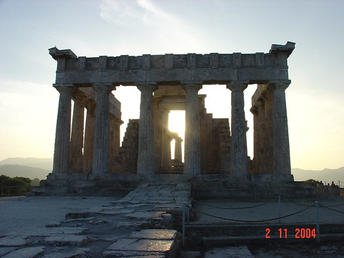 sunset island temple gulf greece sensational athena tp saronic aegina aphaia attiki aiyina