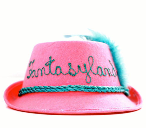 Vintage Fantasyland Souvenir Hat