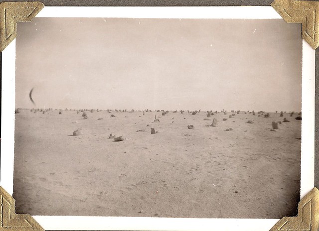 Kuwait Cemetery...Persian Gulf Region; about 1950
