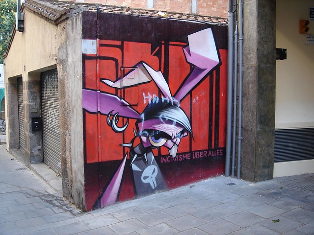 Grafiti en Sarrià - Barcelona