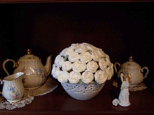 Bridal Shower cupcake bouquet