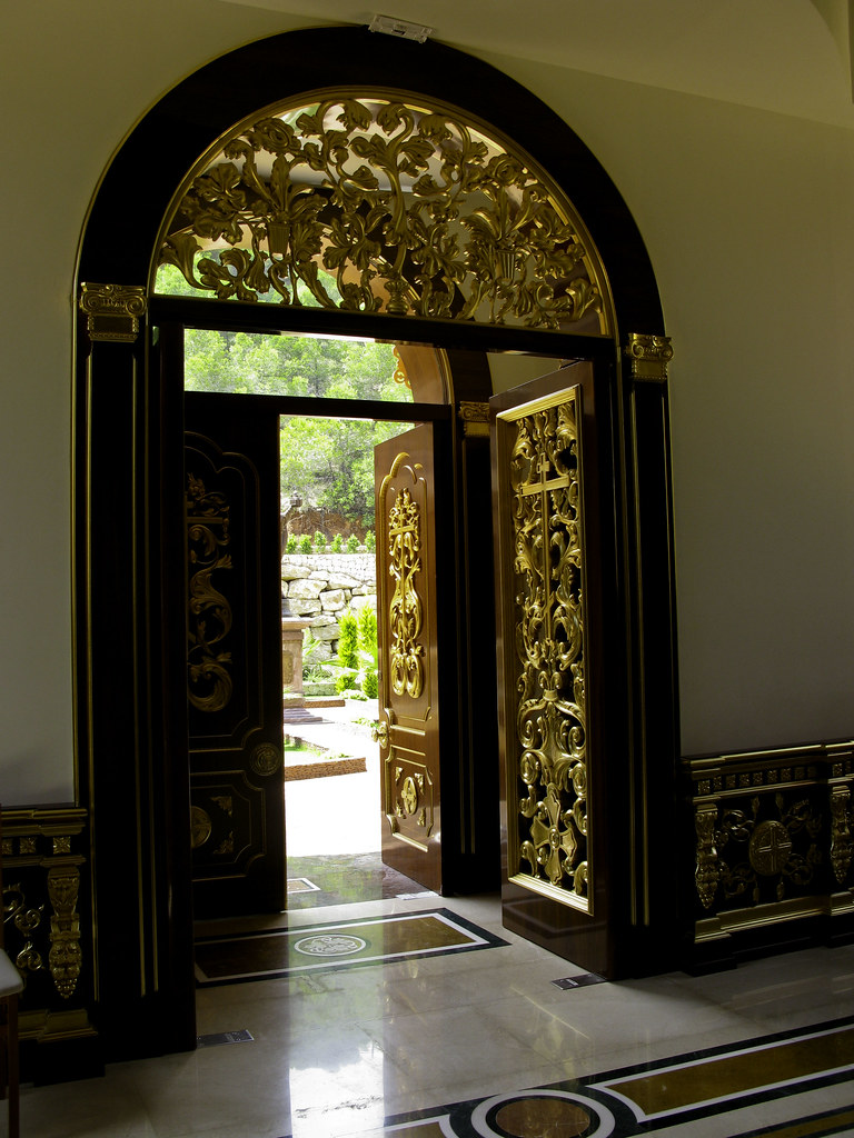 puerta. | Puerta de iglesia por dentro. | Pili | Flickr