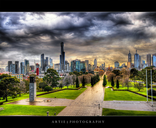 Crying Sky(line) of Melbourne :: HDR by :: Artie | Photography ::