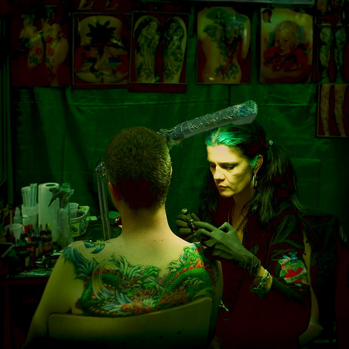 tatoo 4 - green corner