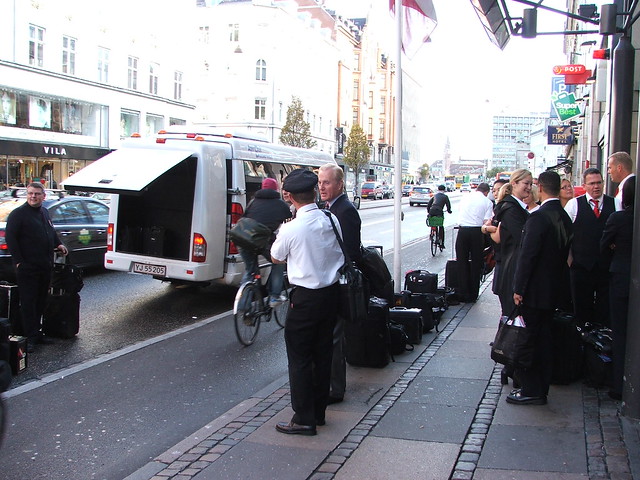 Crew pickup in Copenhagen