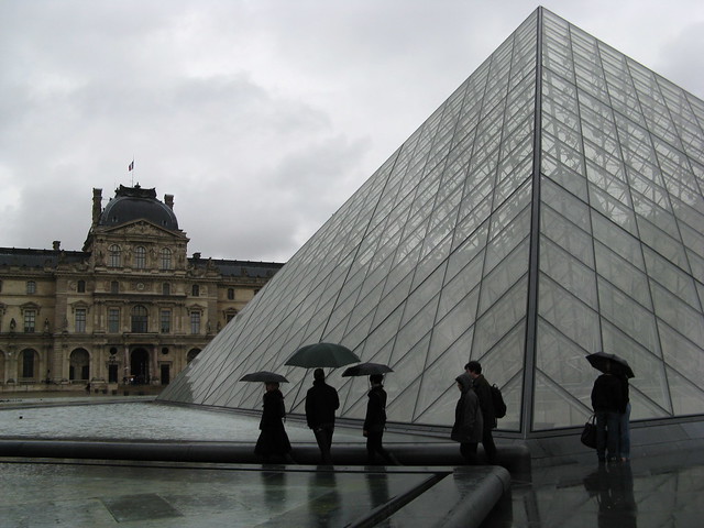 Paris 21 octobre - Le Louvre