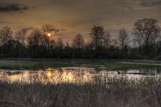 Sunrise over Goose Pond