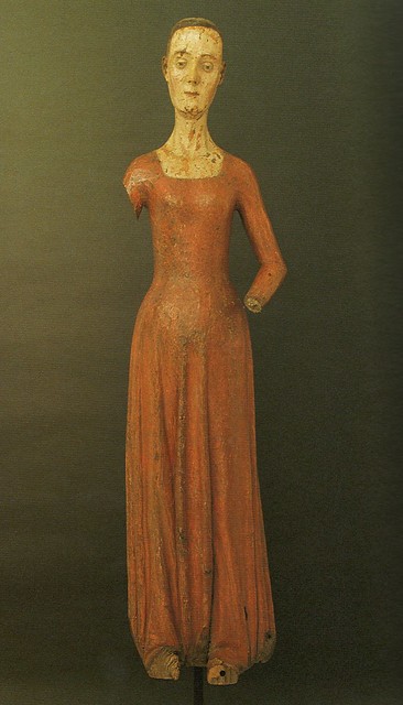 Katherine of Valois's wooden funeral effigy