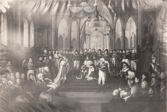 Carl Johans kroning 7 september 1818 / Coronation of general Jean Baptiste Bernadotte as king Karl XIV Johan (1818)