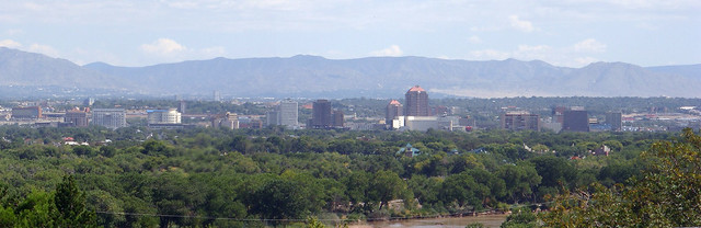 Albuquerque Skyline Panorama 09_24_08