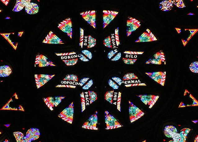 Stained Glass St Vitus' Cathedral