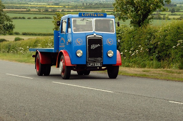 Foden LPY535 on the Bomber County/AEC Road run today