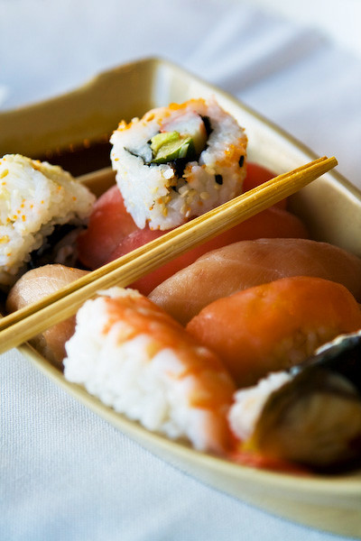 sushi...