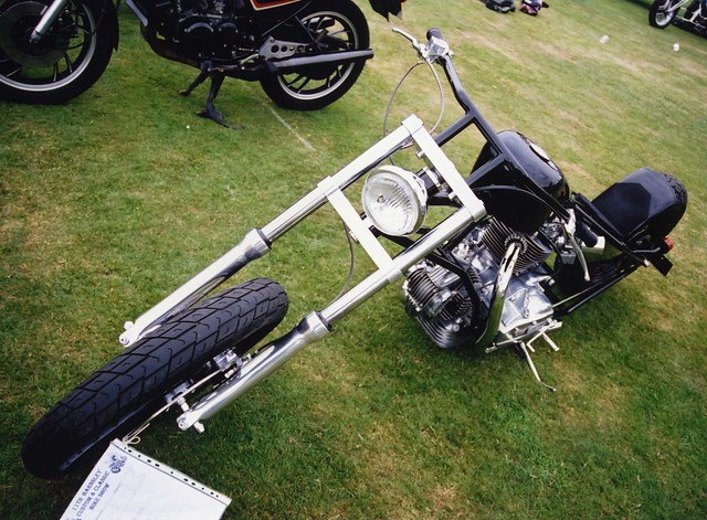 Ducati Motorbike Custom Chopper 4 Barnsley Custom & Classic Bike Show